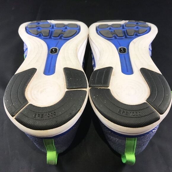 Mint condition NIKE Flyknit Lunar 1 Blue Green Mens 9 US 42.4 EUR Running Shoes - Picture 5 of 16